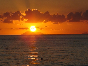 sonnenuntergänge in Tropea